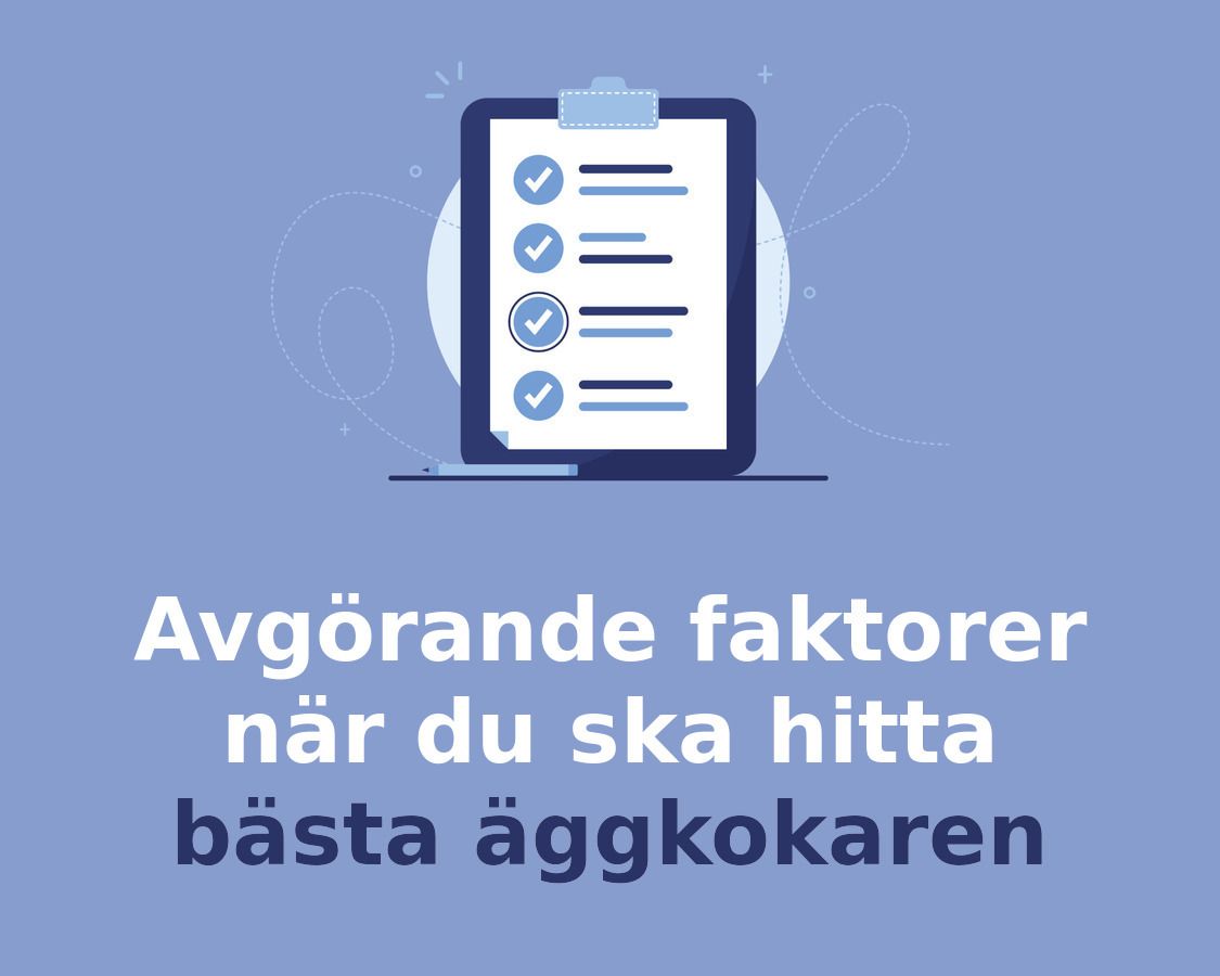 Så hittar du bästa Äggkokare