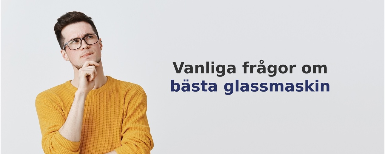 Vanliga frågor om glassmaskin