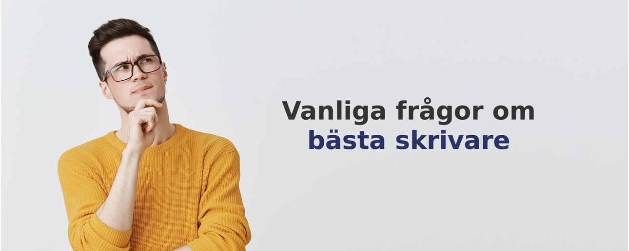 Vanliga frågor om skrivare