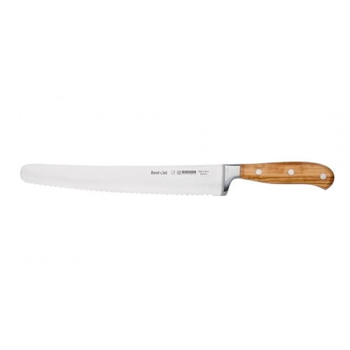Giesser Best Cut Universalkniv 25 cm Olivträ - Mest Bekväma Handtag
