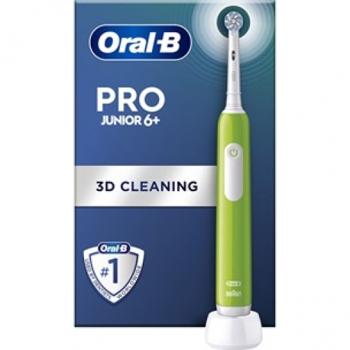 Oral-B Pro1 Junior 6+ Grön - Bäst eltandborste för barn