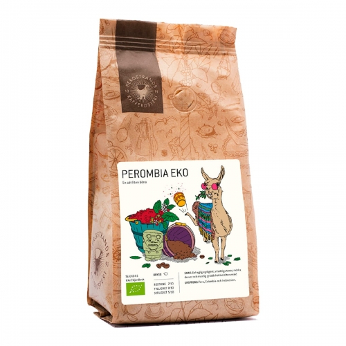 Perombia Hela kaffebönor Eko 1 kg - Bäst i test
