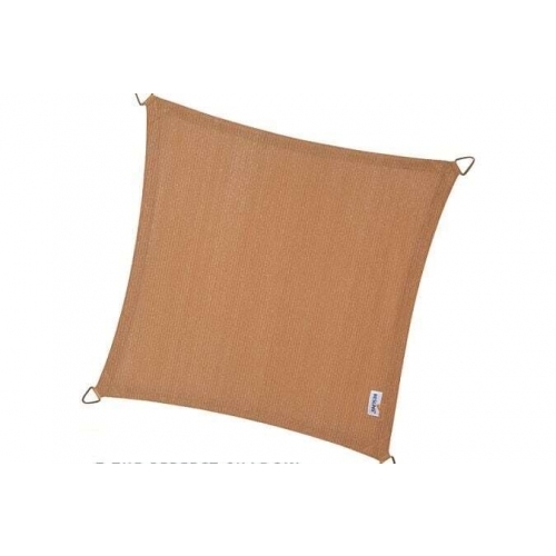 Segeltak Nesling Fyrkant 5x5m Sand - Bästa premium