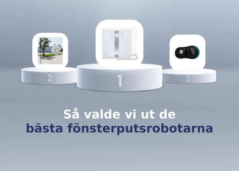 fönsterputsrobot test
