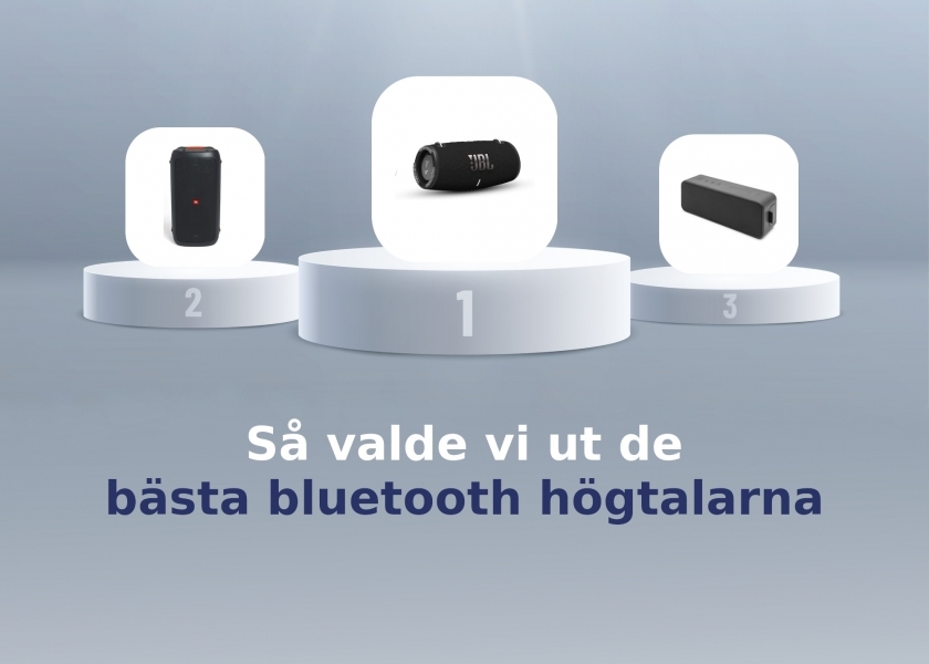 bluetooth högtalare test